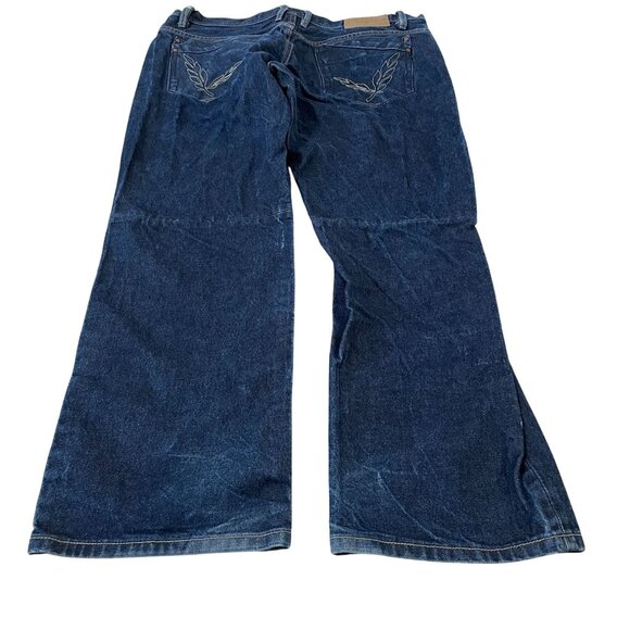 Akoo Jeans Men's Size 40x32 Straight Relaxed Fit Style and Comfort Denim - Picture 2 of 7